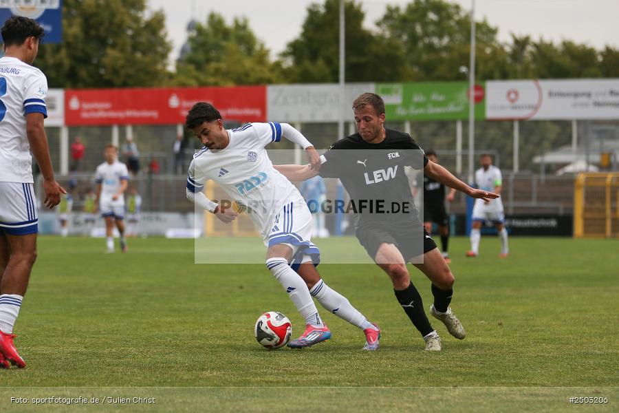 sport, action, Stadion am Schönbusch, SVA, SV Viktoria Aschaffenburg, Regionalliga Bayern, Fussball, FCM, FC Memmingen, BFV, Aschaffenburg, 5. Spieltag, 23.08.2025 - Bild-ID: 2503206