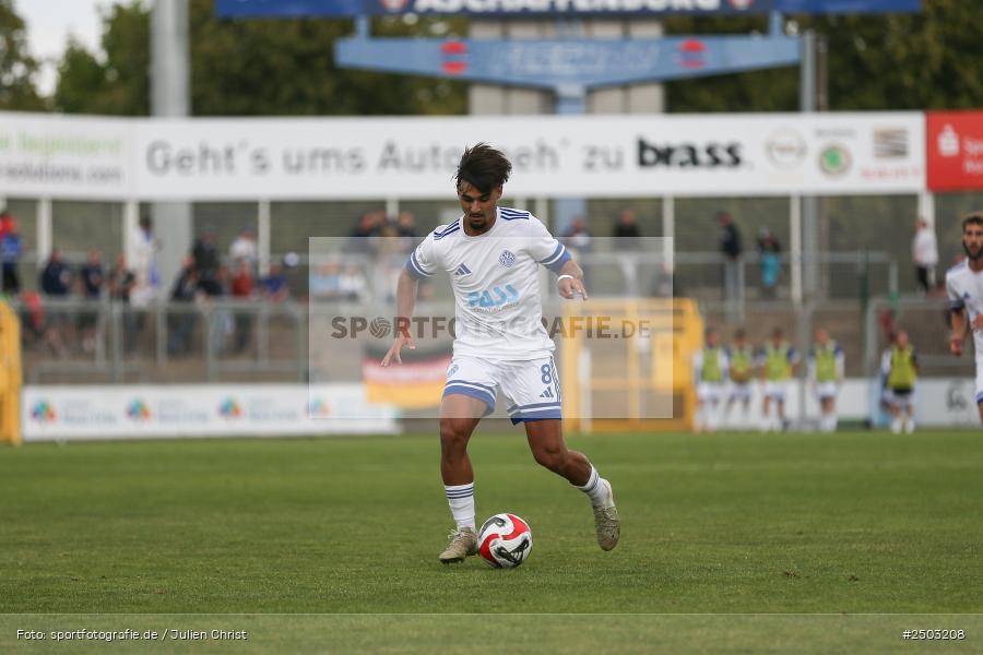sport, action, Stadion am Schönbusch, SVA, SV Viktoria Aschaffenburg, Regionalliga Bayern, Fussball, FCM, FC Memmingen, BFV, Aschaffenburg, 5. Spieltag, 23.08.2025 - Bild-ID: 2503208