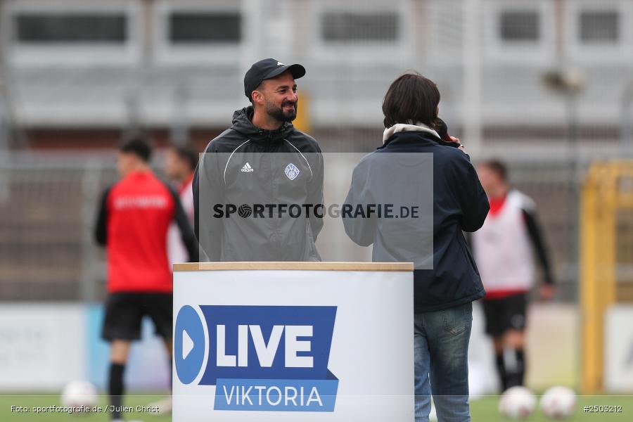 sport, action, Stadion am Schönbusch, SVA, SV Viktoria Aschaffenburg, Regionalliga Bayern, Fussball, FCM, FC Memmingen, BFV, Aschaffenburg, 5. Spieltag, 23.08.2025 - Bild-ID: 2503212