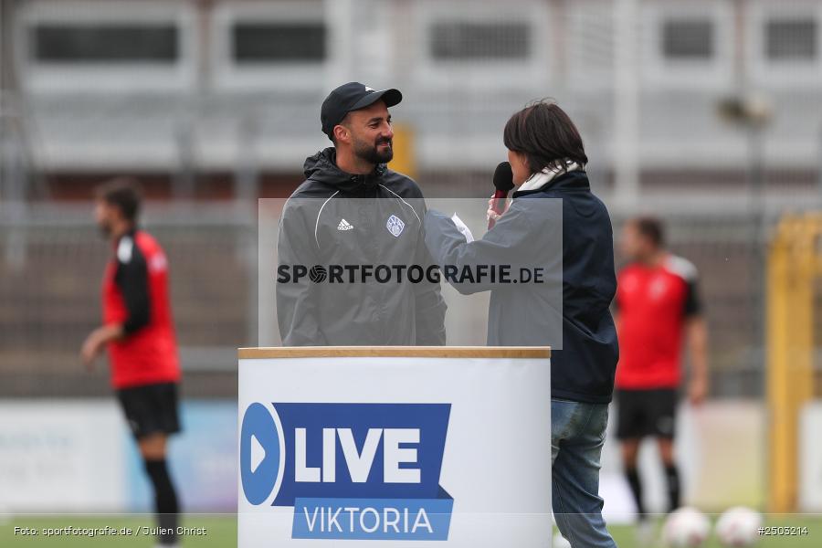 sport, action, Stadion am Schönbusch, SVA, SV Viktoria Aschaffenburg, Regionalliga Bayern, Fussball, FCM, FC Memmingen, BFV, Aschaffenburg, 5. Spieltag, 23.08.2025 - Bild-ID: 2503214