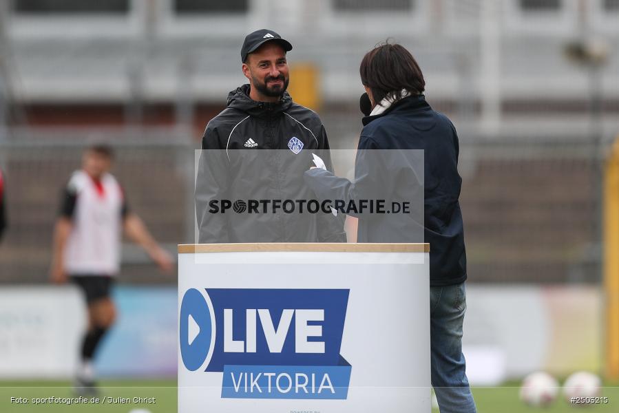 sport, action, Stadion am Schönbusch, SVA, SV Viktoria Aschaffenburg, Regionalliga Bayern, Fussball, FCM, FC Memmingen, BFV, Aschaffenburg, 5. Spieltag, 23.08.2025 - Bild-ID: 2503215