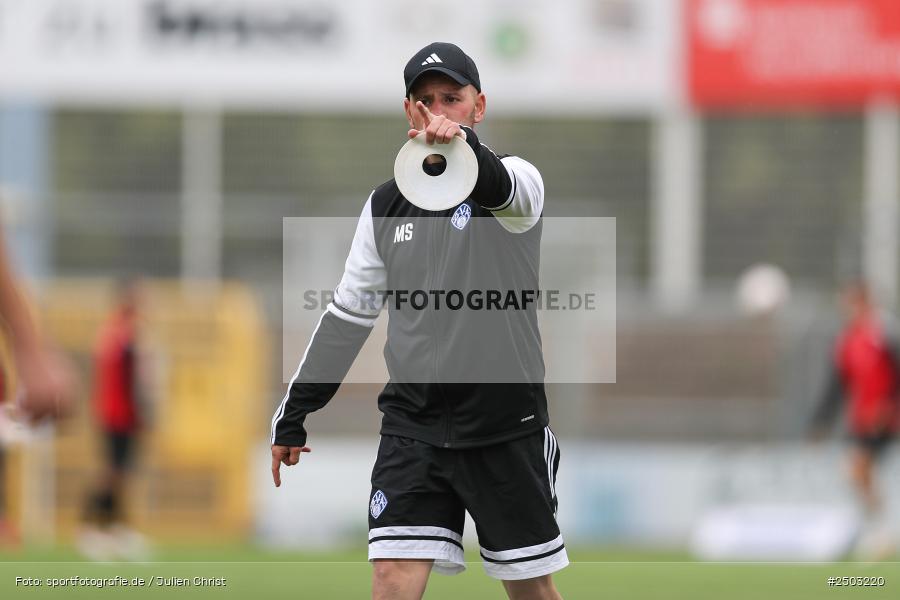 sport, action, Stadion am Schönbusch, SVA, SV Viktoria Aschaffenburg, Regionalliga Bayern, Fussball, FCM, FC Memmingen, BFV, Aschaffenburg, 5. Spieltag, 23.08.2025 - Bild-ID: 2503220