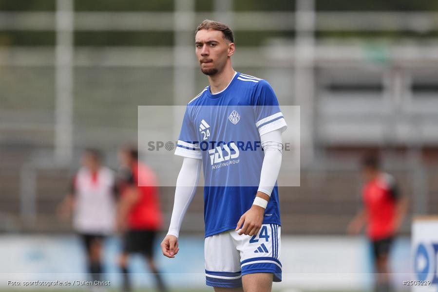 sport, action, Stadion am Schönbusch, SVA, SV Viktoria Aschaffenburg, Regionalliga Bayern, Fussball, FCM, FC Memmingen, BFV, Aschaffenburg, 5. Spieltag, 23.08.2025 - Bild-ID: 2503229