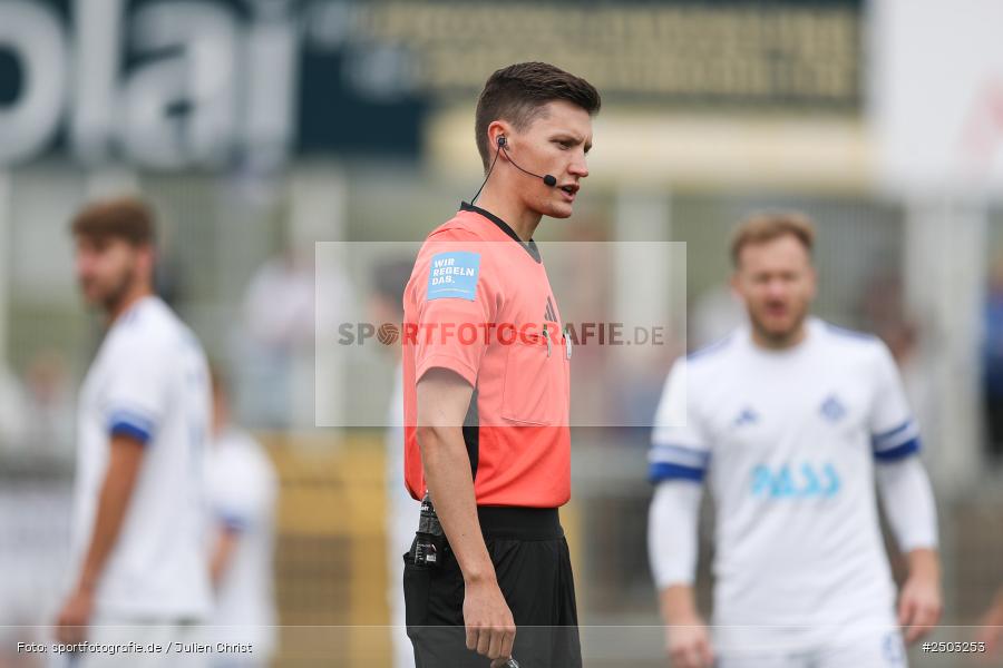 sport, action, Stadion am Schönbusch, SVA, SV Viktoria Aschaffenburg, Regionalliga Bayern, Fussball, FCM, FC Memmingen, BFV, Aschaffenburg, 5. Spieltag, 23.08.2025 - Bild-ID: 2503253