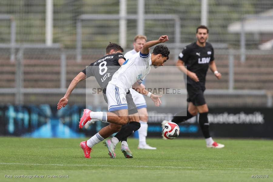 sport, action, Stadion am Schönbusch, SVA, SV Viktoria Aschaffenburg, Regionalliga Bayern, Fussball, FCM, FC Memmingen, BFV, Aschaffenburg, 5. Spieltag, 23.08.2025 - Bild-ID: 2503278