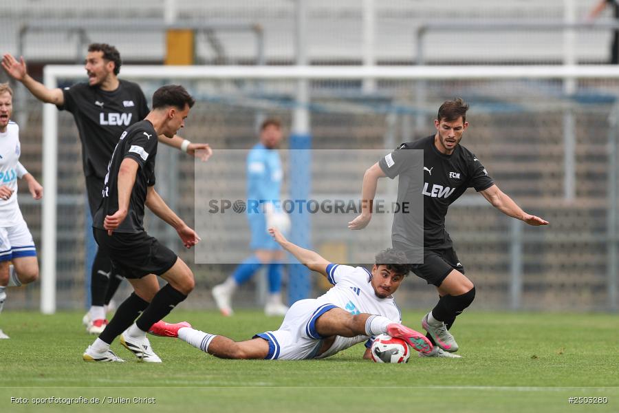 sport, action, Stadion am Schönbusch, SVA, SV Viktoria Aschaffenburg, Regionalliga Bayern, Fussball, FCM, FC Memmingen, BFV, Aschaffenburg, 5. Spieltag, 23.08.2025 - Bild-ID: 2503280