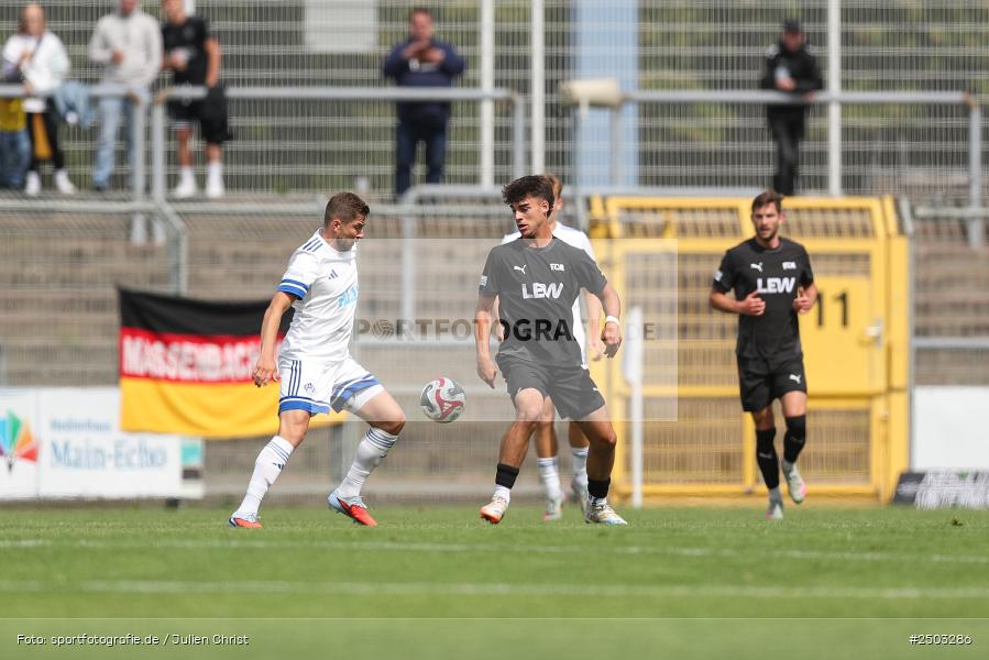 sport, action, Stadion am Schönbusch, SVA, SV Viktoria Aschaffenburg, Regionalliga Bayern, Fussball, FCM, FC Memmingen, BFV, Aschaffenburg, 5. Spieltag, 23.08.2025 - Bild-ID: 2503286