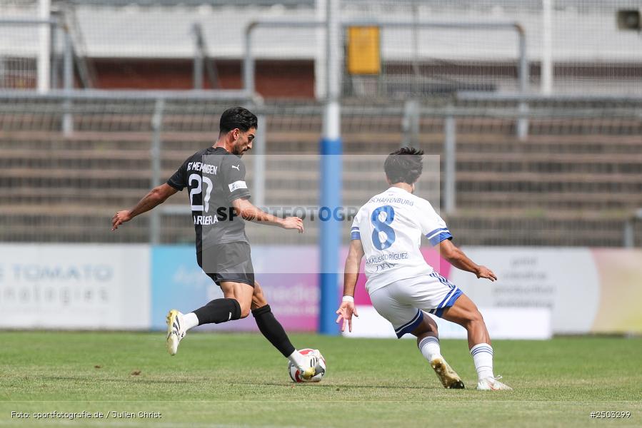sport, action, Stadion am Schönbusch, SVA, SV Viktoria Aschaffenburg, Regionalliga Bayern, Fussball, FCM, FC Memmingen, BFV, Aschaffenburg, 5. Spieltag, 23.08.2025 - Bild-ID: 2503299