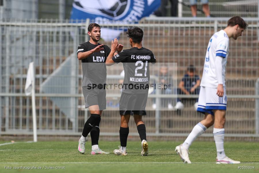 sport, action, Stadion am Schönbusch, SVA, SV Viktoria Aschaffenburg, Regionalliga Bayern, Fussball, FCM, FC Memmingen, BFV, Aschaffenburg, 5. Spieltag, 23.08.2025 - Bild-ID: 2503309