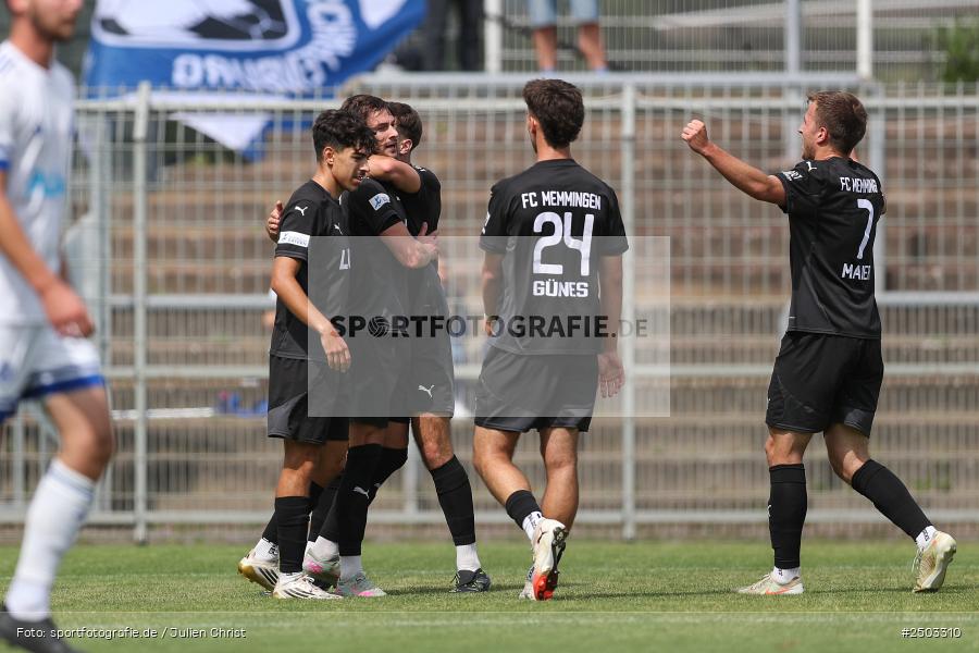 sport, action, Stadion am Schönbusch, SVA, SV Viktoria Aschaffenburg, Regionalliga Bayern, Fussball, FCM, FC Memmingen, BFV, Aschaffenburg, 5. Spieltag, 23.08.2025 - Bild-ID: 2503310