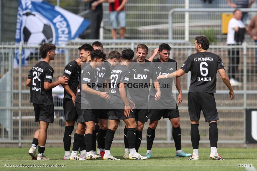 sport, action, Stadion am Schönbusch, SVA, SV Viktoria Aschaffenburg, Regionalliga Bayern, Fussball, FCM, FC Memmingen, BFV, Aschaffenburg, 5. Spieltag, 23.08.2025 - Bild-ID: 2503317