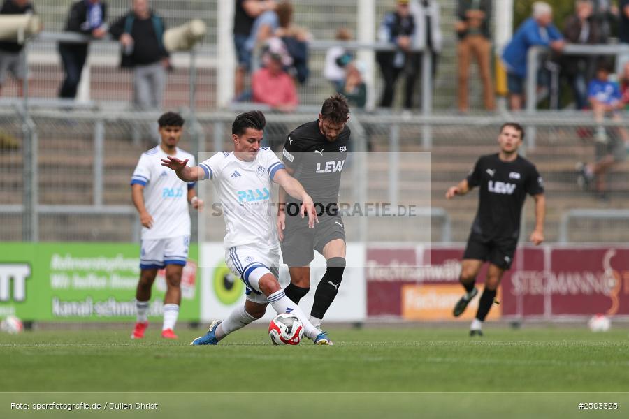 sport, action, Stadion am Schönbusch, SVA, SV Viktoria Aschaffenburg, Regionalliga Bayern, Fussball, FCM, FC Memmingen, BFV, Aschaffenburg, 5. Spieltag, 23.08.2025 - Bild-ID: 2503325