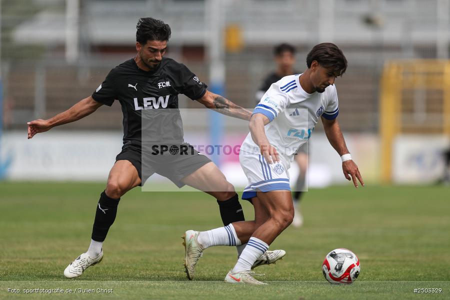 sport, action, Stadion am Schönbusch, SVA, SV Viktoria Aschaffenburg, Regionalliga Bayern, Fussball, FCM, FC Memmingen, BFV, Aschaffenburg, 5. Spieltag, 23.08.2025 - Bild-ID: 2503329