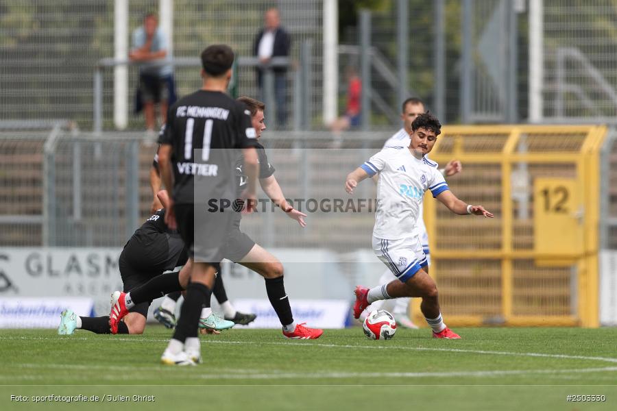 sport, action, Stadion am Schönbusch, SVA, SV Viktoria Aschaffenburg, Regionalliga Bayern, Fussball, FCM, FC Memmingen, BFV, Aschaffenburg, 5. Spieltag, 23.08.2025 - Bild-ID: 2503330