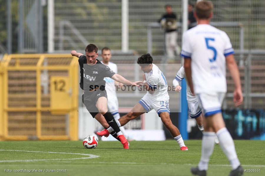 sport, action, Stadion am Schönbusch, SVA, SV Viktoria Aschaffenburg, Regionalliga Bayern, Fussball, FCM, FC Memmingen, BFV, Aschaffenburg, 5. Spieltag, 23.08.2025 - Bild-ID: 2503331