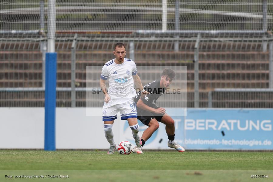 sport, action, Stadion am Schönbusch, SVA, SV Viktoria Aschaffenburg, Regionalliga Bayern, Fussball, FCM, FC Memmingen, BFV, Aschaffenburg, 5. Spieltag, 23.08.2025 - Bild-ID: 2503344