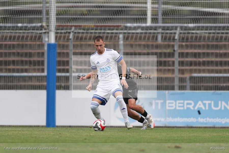 sport, action, Stadion am Schönbusch, SVA, SV Viktoria Aschaffenburg, Regionalliga Bayern, Fussball, FCM, FC Memmingen, BFV, Aschaffenburg, 5. Spieltag, 23.08.2025 - Bild-ID: 2503345