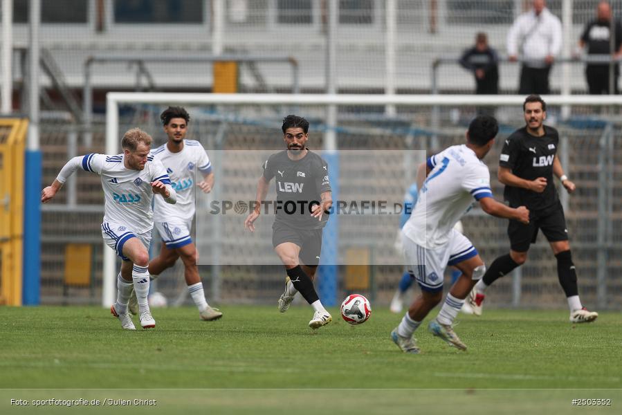 sport, action, Stadion am Schönbusch, SVA, SV Viktoria Aschaffenburg, Regionalliga Bayern, Fussball, FCM, FC Memmingen, BFV, Aschaffenburg, 5. Spieltag, 23.08.2025 - Bild-ID: 2503352