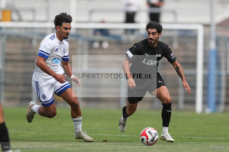 sport, action, Stadion am Schönbusch, SVA, SV Viktoria Aschaffenburg, Regionalliga Bayern, Fussball, FCM, FC Memmingen, BFV, Aschaffenburg, 5. Spieltag, 23.08.2025 - Bild-ID: 2503353
