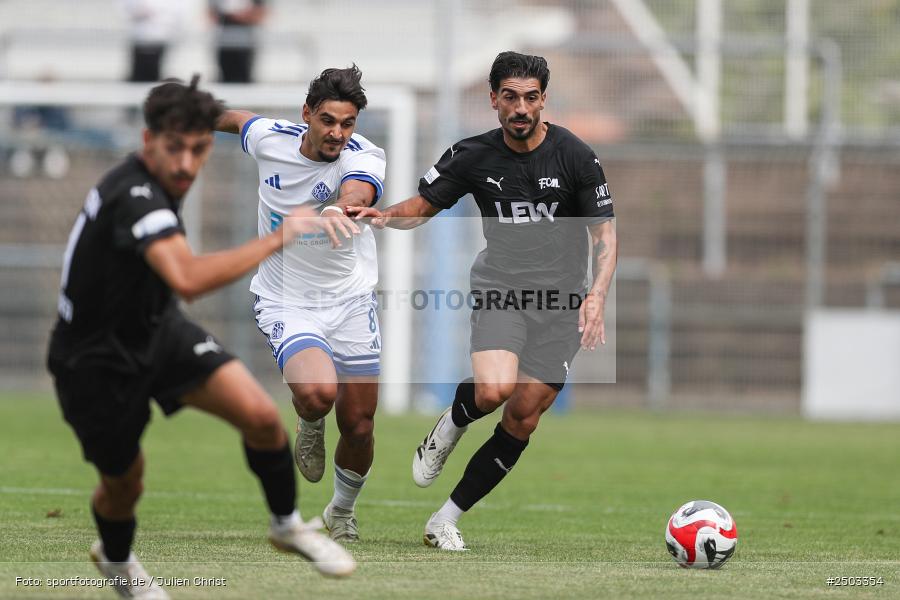 sport, action, Stadion am Schönbusch, SVA, SV Viktoria Aschaffenburg, Regionalliga Bayern, Fussball, FCM, FC Memmingen, BFV, Aschaffenburg, 5. Spieltag, 23.08.2025 - Bild-ID: 2503354