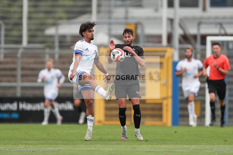 sport, action, Stadion am Schönbusch, SVA, SV Viktoria Aschaffenburg, Regionalliga Bayern, Fussball, FCM, FC Memmingen, BFV, Aschaffenburg, 5. Spieltag, 23.08.2025 - Bild-ID: 2503438