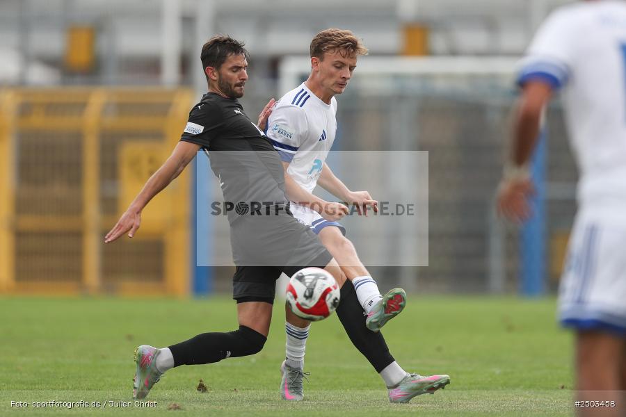 sport, action, Stadion am Schönbusch, SVA, SV Viktoria Aschaffenburg, Regionalliga Bayern, Fussball, FCM, FC Memmingen, BFV, Aschaffenburg, 5. Spieltag, 23.08.2025 - Bild-ID: 2503458