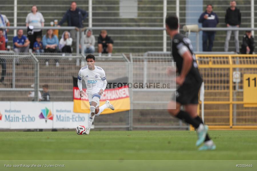 sport, action, Stadion am Schönbusch, SVA, SV Viktoria Aschaffenburg, Regionalliga Bayern, Fussball, FCM, FC Memmingen, BFV, Aschaffenburg, 5. Spieltag, 23.08.2025 - Bild-ID: 2503463