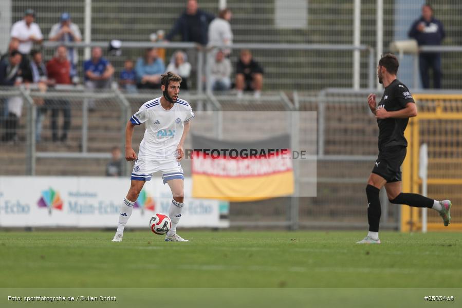 sport, action, Stadion am Schönbusch, SVA, SV Viktoria Aschaffenburg, Regionalliga Bayern, Fussball, FCM, FC Memmingen, BFV, Aschaffenburg, 5. Spieltag, 23.08.2025 - Bild-ID: 2503465