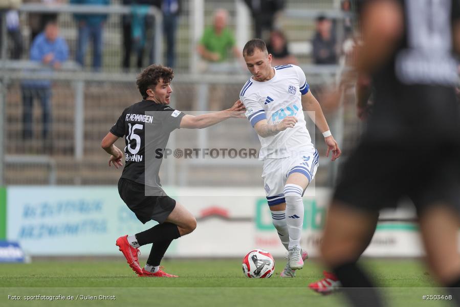 sport, action, Stadion am Schönbusch, SVA, SV Viktoria Aschaffenburg, Regionalliga Bayern, Fussball, FCM, FC Memmingen, BFV, Aschaffenburg, 5. Spieltag, 23.08.2025 - Bild-ID: 2503468