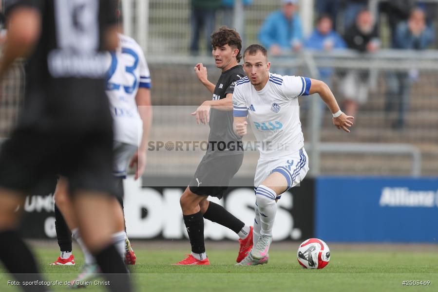 sport, action, Stadion am Schönbusch, SVA, SV Viktoria Aschaffenburg, Regionalliga Bayern, Fussball, FCM, FC Memmingen, BFV, Aschaffenburg, 5. Spieltag, 23.08.2025 - Bild-ID: 2503469