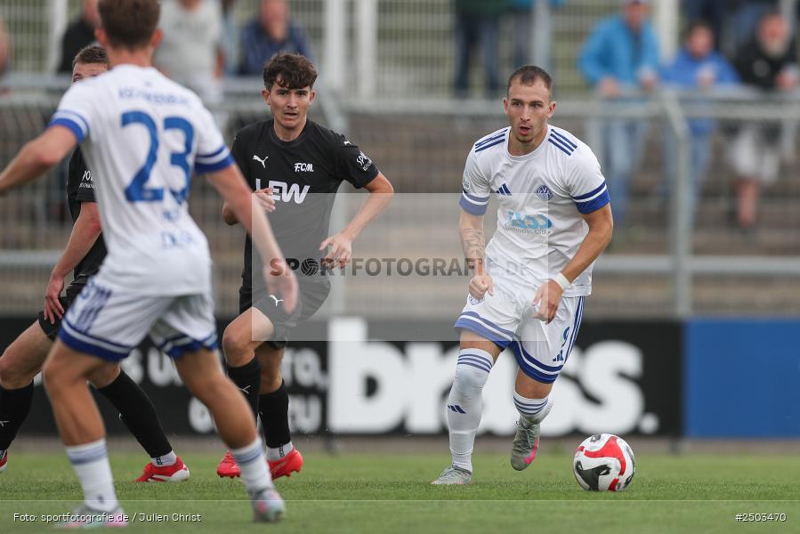 sport, action, Stadion am Schönbusch, SVA, SV Viktoria Aschaffenburg, Regionalliga Bayern, Fussball, FCM, FC Memmingen, BFV, Aschaffenburg, 5. Spieltag, 23.08.2025 - Bild-ID: 2503470