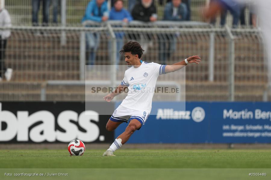 sport, action, Stadion am Schönbusch, SVA, SV Viktoria Aschaffenburg, Regionalliga Bayern, Fussball, FCM, FC Memmingen, BFV, Aschaffenburg, 5. Spieltag, 23.08.2025 - Bild-ID: 2503480