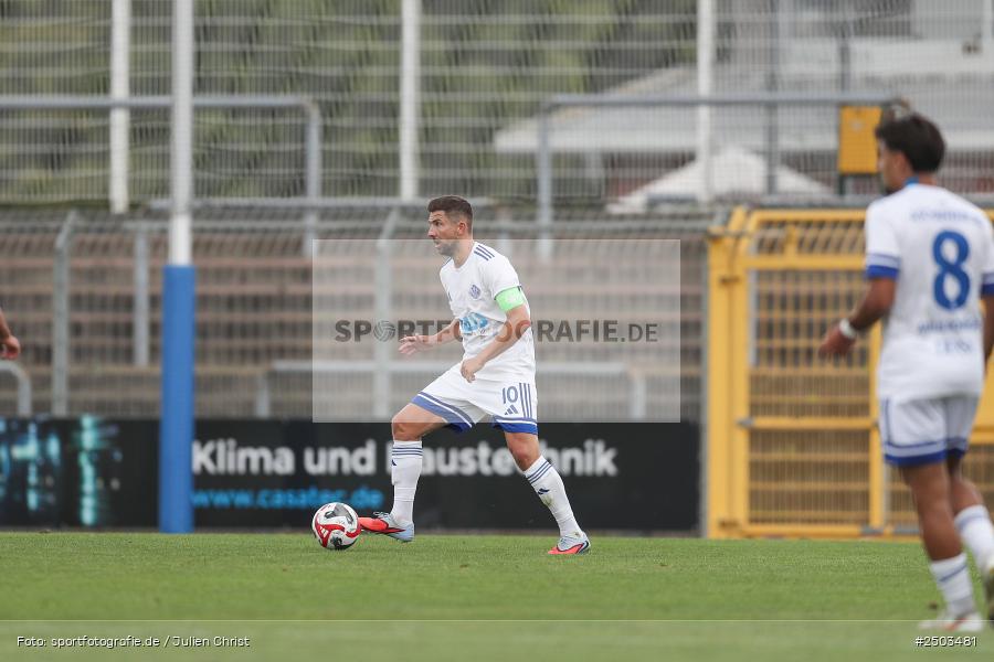 sport, action, Stadion am Schönbusch, SVA, SV Viktoria Aschaffenburg, Regionalliga Bayern, Fussball, FCM, FC Memmingen, BFV, Aschaffenburg, 5. Spieltag, 23.08.2025 - Bild-ID: 2503481