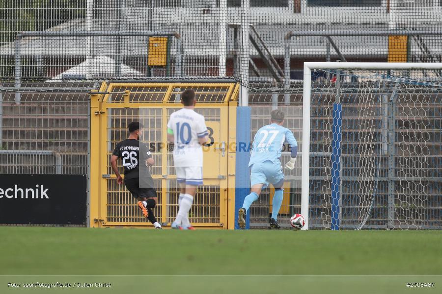 sport, action, Stadion am Schönbusch, SVA, SV Viktoria Aschaffenburg, Regionalliga Bayern, Fussball, FCM, FC Memmingen, BFV, Aschaffenburg, 5. Spieltag, 23.08.2025 - Bild-ID: 2503487