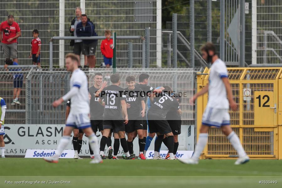 sport, action, Stadion am Schönbusch, SVA, SV Viktoria Aschaffenburg, Regionalliga Bayern, Fussball, FCM, FC Memmingen, BFV, Aschaffenburg, 5. Spieltag, 23.08.2025 - Bild-ID: 2503490