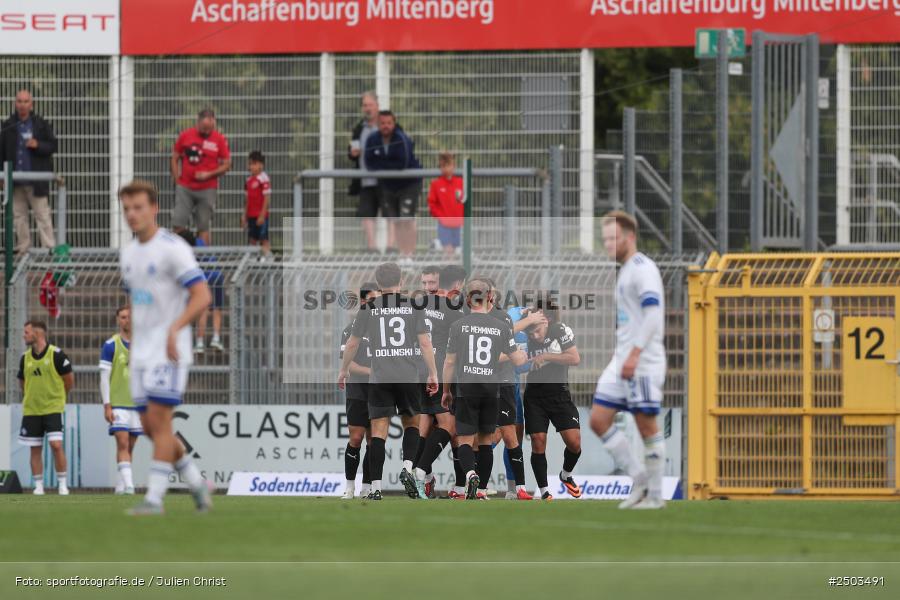 sport, action, Stadion am Schönbusch, SVA, SV Viktoria Aschaffenburg, Regionalliga Bayern, Fussball, FCM, FC Memmingen, BFV, Aschaffenburg, 5. Spieltag, 23.08.2025 - Bild-ID: 2503491