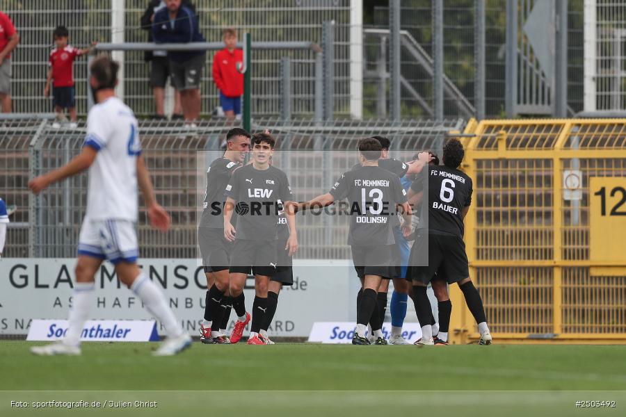 sport, action, Stadion am Schönbusch, SVA, SV Viktoria Aschaffenburg, Regionalliga Bayern, Fussball, FCM, FC Memmingen, BFV, Aschaffenburg, 5. Spieltag, 23.08.2025 - Bild-ID: 2503492
