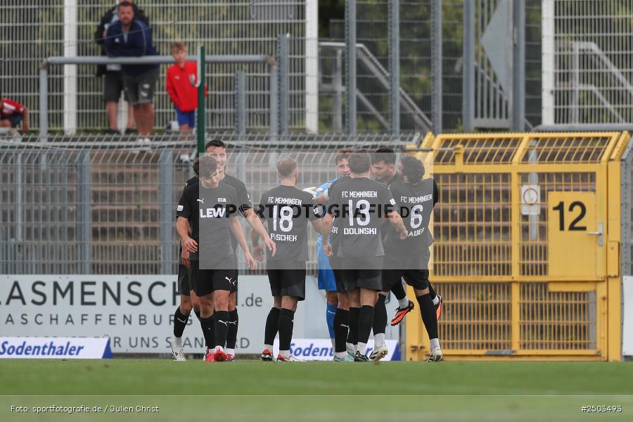 sport, action, Stadion am Schönbusch, SVA, SV Viktoria Aschaffenburg, Regionalliga Bayern, Fussball, FCM, FC Memmingen, BFV, Aschaffenburg, 5. Spieltag, 23.08.2025 - Bild-ID: 2503493