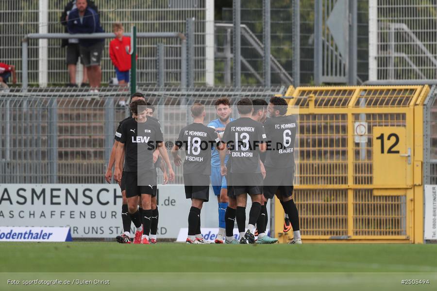 sport, action, Stadion am Schönbusch, SVA, SV Viktoria Aschaffenburg, Regionalliga Bayern, Fussball, FCM, FC Memmingen, BFV, Aschaffenburg, 5. Spieltag, 23.08.2025 - Bild-ID: 2503494