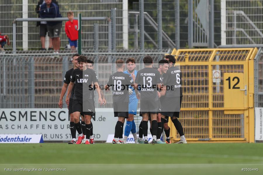 sport, action, Stadion am Schönbusch, SVA, SV Viktoria Aschaffenburg, Regionalliga Bayern, Fussball, FCM, FC Memmingen, BFV, Aschaffenburg, 5. Spieltag, 23.08.2025 - Bild-ID: 2503495