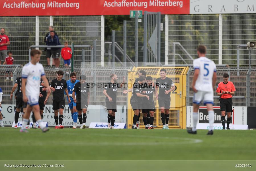sport, action, Stadion am Schönbusch, SVA, SV Viktoria Aschaffenburg, Regionalliga Bayern, Fussball, FCM, FC Memmingen, BFV, Aschaffenburg, 5. Spieltag, 23.08.2025 - Bild-ID: 2503496