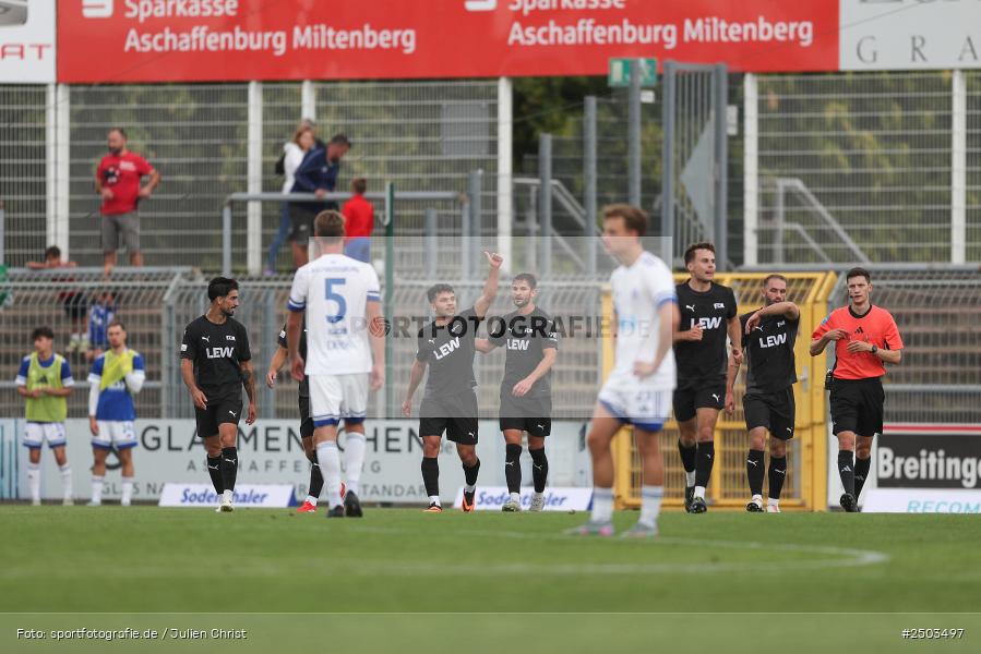 sport, action, Stadion am Schönbusch, SVA, SV Viktoria Aschaffenburg, Regionalliga Bayern, Fussball, FCM, FC Memmingen, BFV, Aschaffenburg, 5. Spieltag, 23.08.2025 - Bild-ID: 2503497