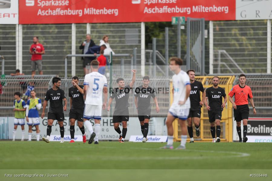 sport, action, Stadion am Schönbusch, SVA, SV Viktoria Aschaffenburg, Regionalliga Bayern, Fussball, FCM, FC Memmingen, BFV, Aschaffenburg, 5. Spieltag, 23.08.2025 - Bild-ID: 2503498