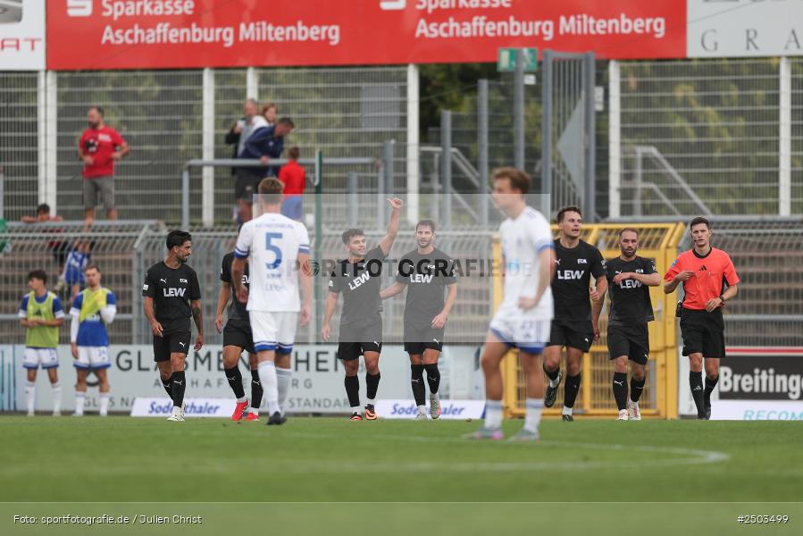 sport, action, Stadion am Schönbusch, SVA, SV Viktoria Aschaffenburg, Regionalliga Bayern, Fussball, FCM, FC Memmingen, BFV, Aschaffenburg, 5. Spieltag, 23.08.2025 - Bild-ID: 2503499