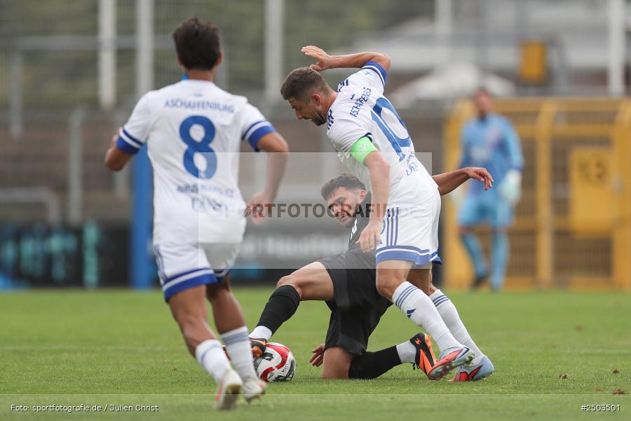 sport, action, Stadion am Schönbusch, SVA, SV Viktoria Aschaffenburg, Regionalliga Bayern, Fussball, FCM, FC Memmingen, BFV, Aschaffenburg, 5. Spieltag, 23.08.2025 - Bild-ID: 2503501