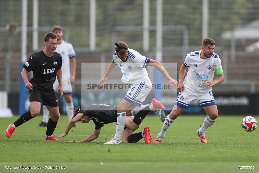 sport, action, Stadion am Schönbusch, SVA, SV Viktoria Aschaffenburg, Regionalliga Bayern, Fussball, FCM, FC Memmingen, BFV, Aschaffenburg, 5. Spieltag, 23.08.2025 - Bild-ID: 2503503