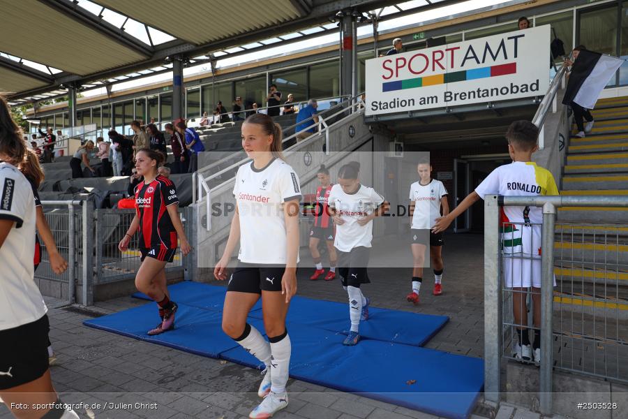 sport, action, Stadion am Brentanobad, SGE, Fussball, Frankfurt, Eintracht Frankfurt II, DFB, Borussia Mönchengladbach, BGM, 24.08.2025, 2. Frauen-Bundesliga - Bild-ID: 2503528 sport, action, Stadion am Brentanobad, SGE, Fussball, Frankfurt, Eintracht Frankfurt II, DFB, Borussia Mönchengladbach, BGM, 24.08.2025, 2. Frauen-Bundesliga - Bild-ID: 2503528