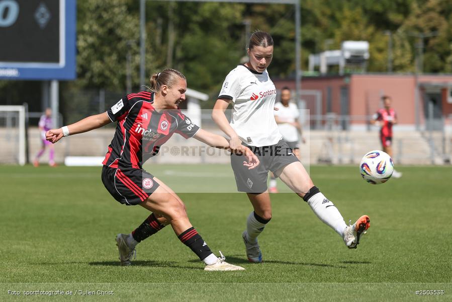 sport, action, Stadion am Brentanobad, SGE, Fussball, Frankfurt, Eintracht Frankfurt II, DFB, Borussia Mönchengladbach, BGM, 24.08.2025, 2. Frauen-Bundesliga - Bild-ID: 2503533 sport, action, Stadion am Brentanobad, SGE, Fussball, Frankfurt, Eintracht Frankfurt II, DFB, Borussia Mönchengladbach, BGM, 24.08.2025, 2. Frauen-Bundesliga - Bild-ID: 2503533