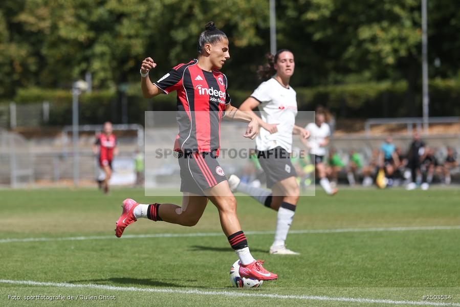 sport, action, Stadion am Brentanobad, SGE, Fussball, Frankfurt, Eintracht Frankfurt II, DFB, Borussia Mönchengladbach, BGM, 24.08.2025, 2. Frauen-Bundesliga - Bild-ID: 2503534 sport, action, Stadion am Brentanobad, SGE, Fussball, Frankfurt, Eintracht Frankfurt II, DFB, Borussia Mönchengladbach, BGM, 24.08.2025, 2. Frauen-Bundesliga - Bild-ID: 2503534