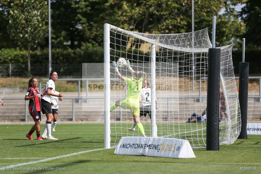 sport, action, Stadion am Brentanobad, SGE, Fussball, Frankfurt, Eintracht Frankfurt II, DFB, Borussia Mönchengladbach, BGM, 24.08.2025, 2. Frauen-Bundesliga - Bild-ID: 2503538